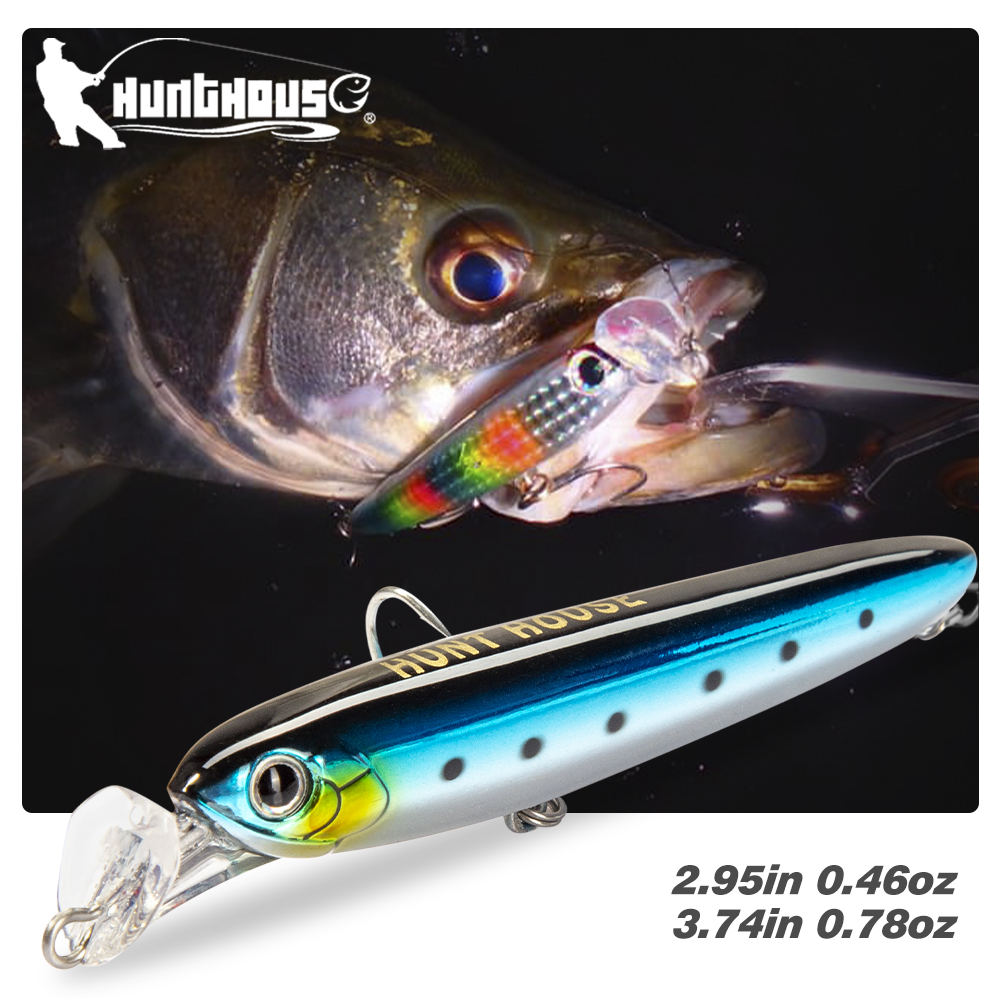 Rain Stick Percussion - Hunthouse Rocket 75&95mm Fishing Lure 13/22g