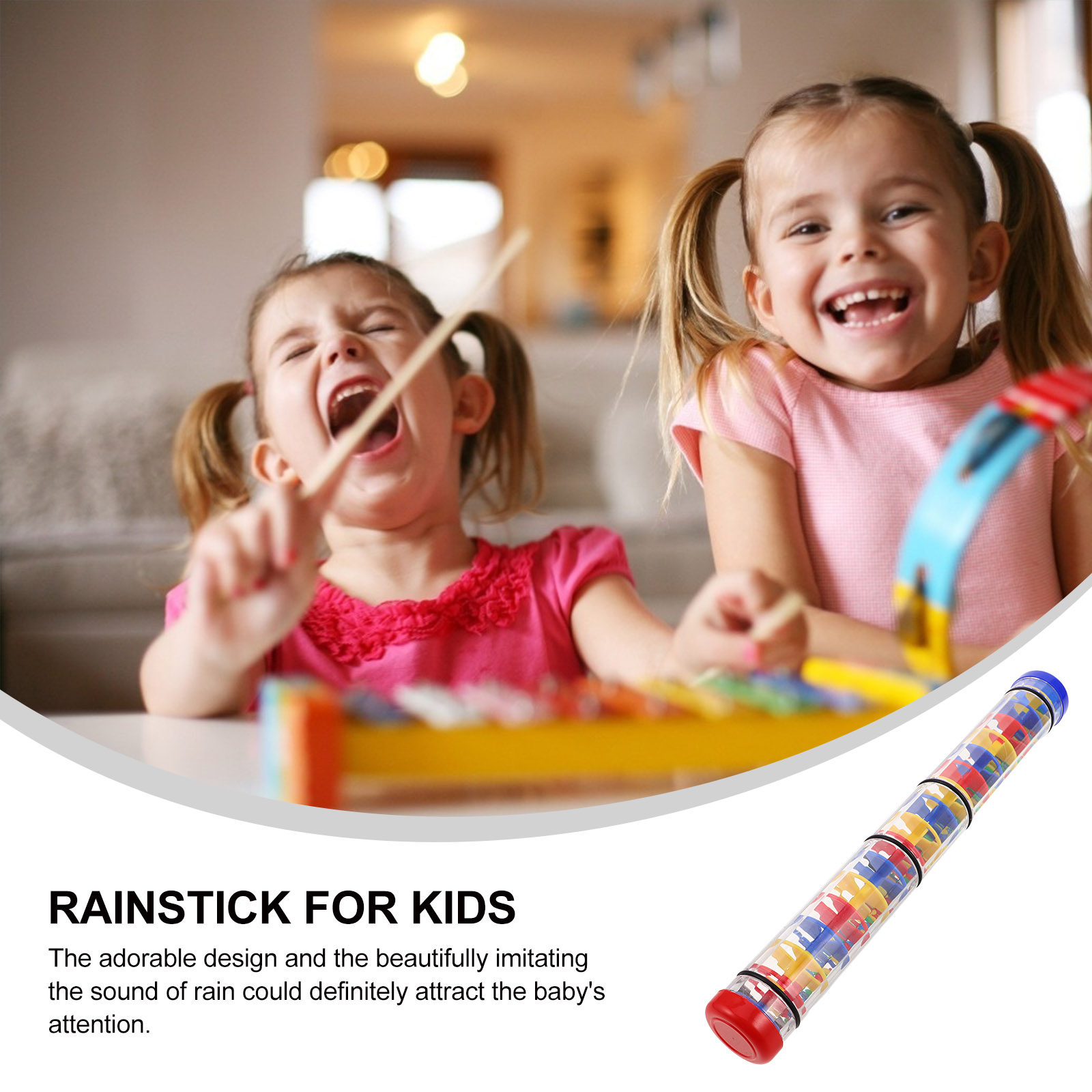 Rain Stick Percussion - Orff Percussion Rain Stick Musical Instrument