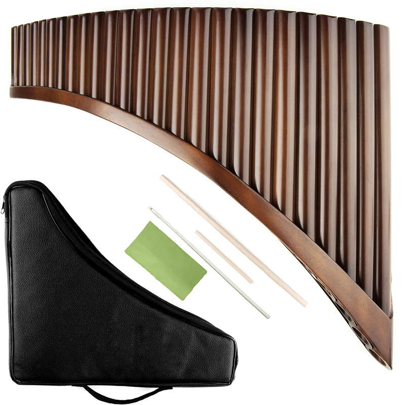 Shakuhachi Bamboo Flute - 25 Pipes C Key Professional Pan