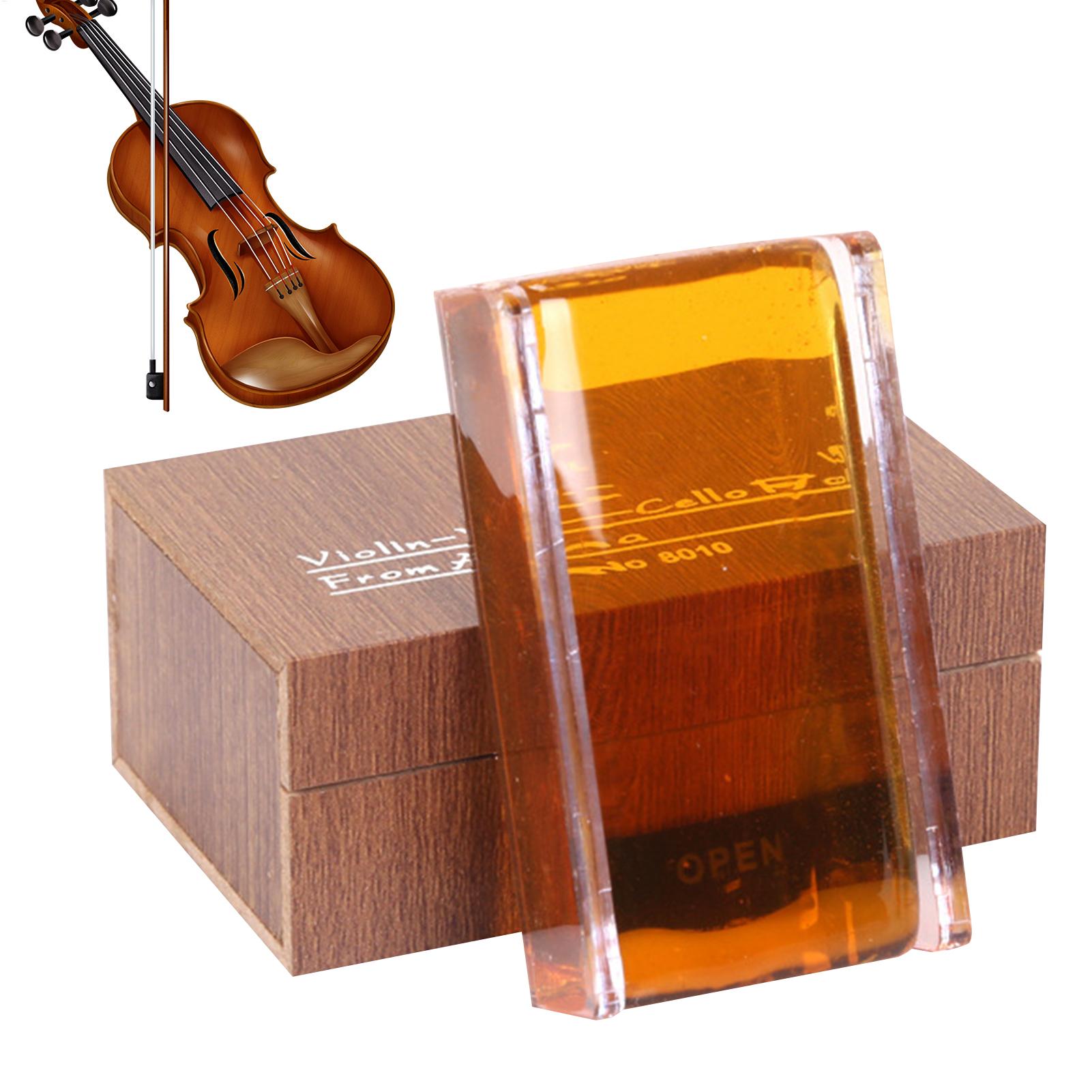 Rosin Resin For Violin, Viola, - Musical Instrument Fagot 评论和价格