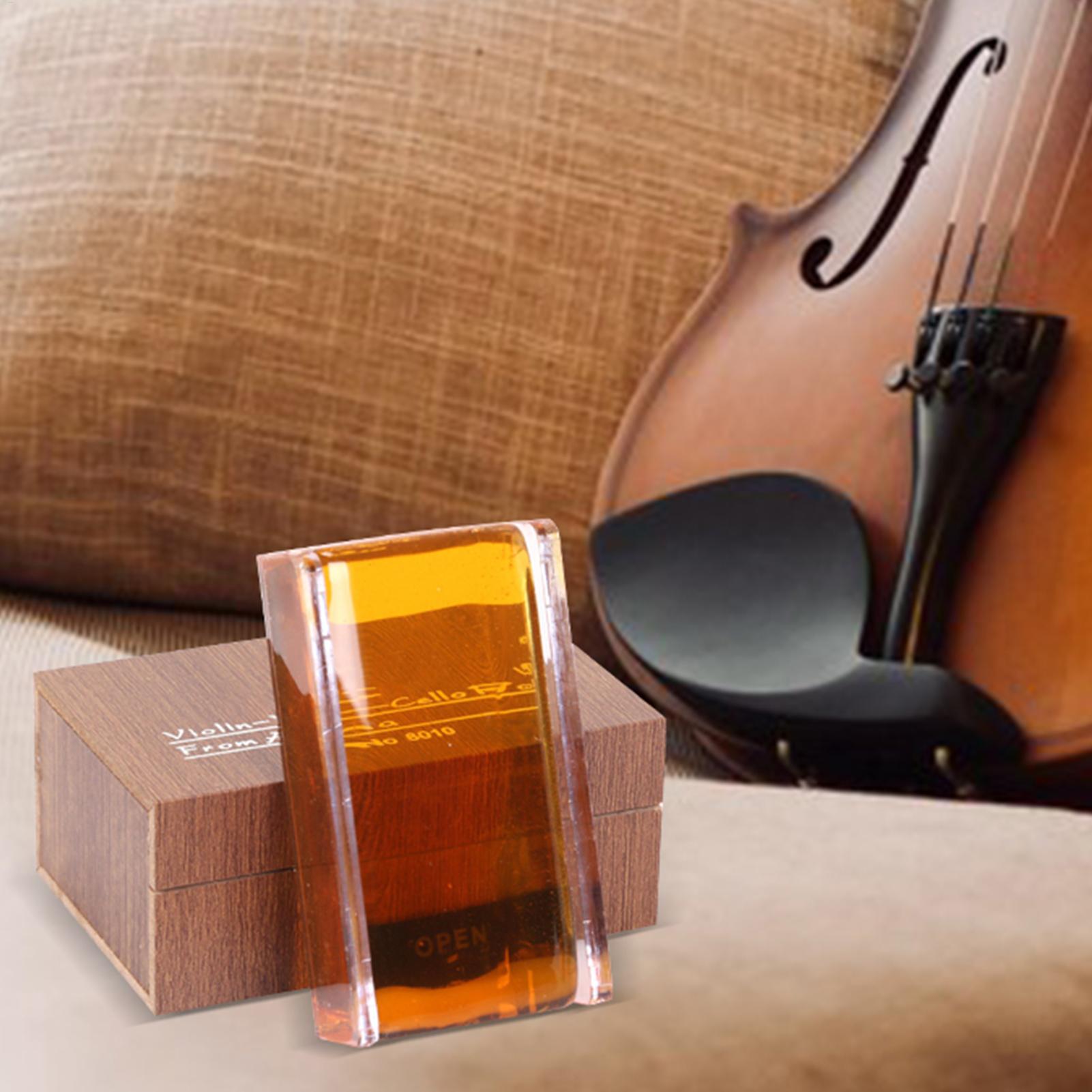 Rosin Resin For Violin, Viola, - Musical Instrument Fagot 评论和价格
