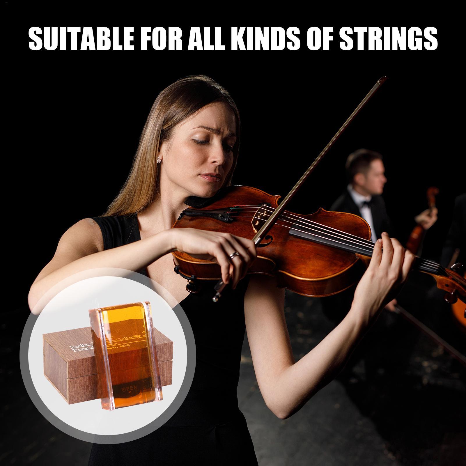Rosin Resin For Violin, Viola, - Musical Instrument Fagot 评论和价格