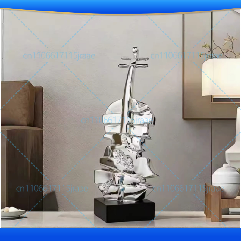 Creative Golden Violin Sculptu - Musical Instrument Fagot 评论和价格