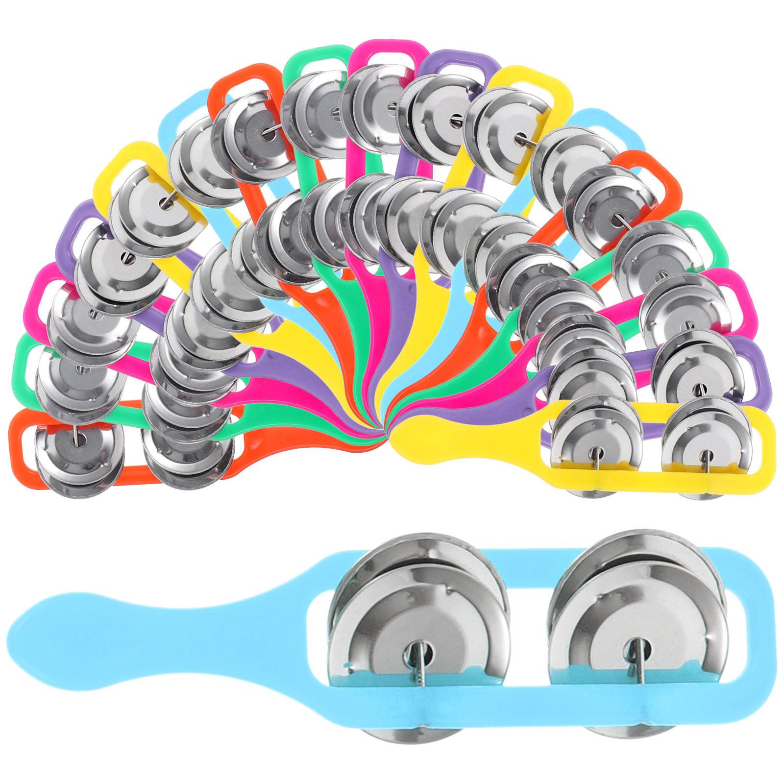 18Pcs Hand Bell Shaking Musica - A Musical Instrument You Shake 评论和价格