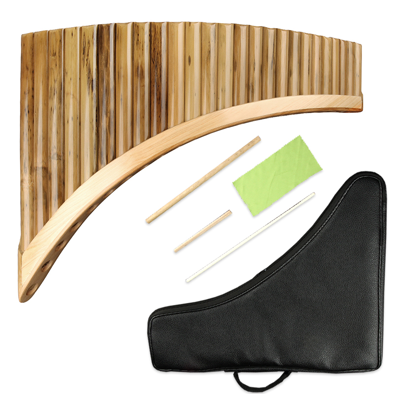 G Key 25 Tube Water Bamboo Pan - Shakuhachi Bamboo Flute 评论和价格