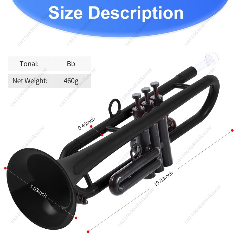 B-flat & C-flat Plastic Trumpe - Musical Instrument Fagot 评论和价格