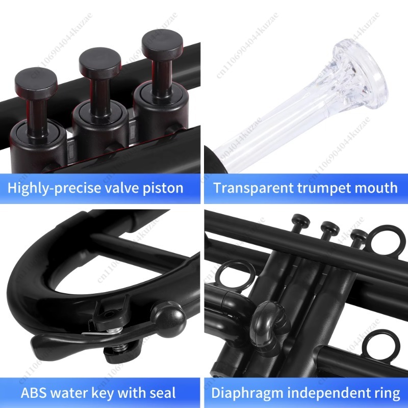 B-flat & C-flat Plastic Trumpe - Musical Instrument Fagot 评论和价格