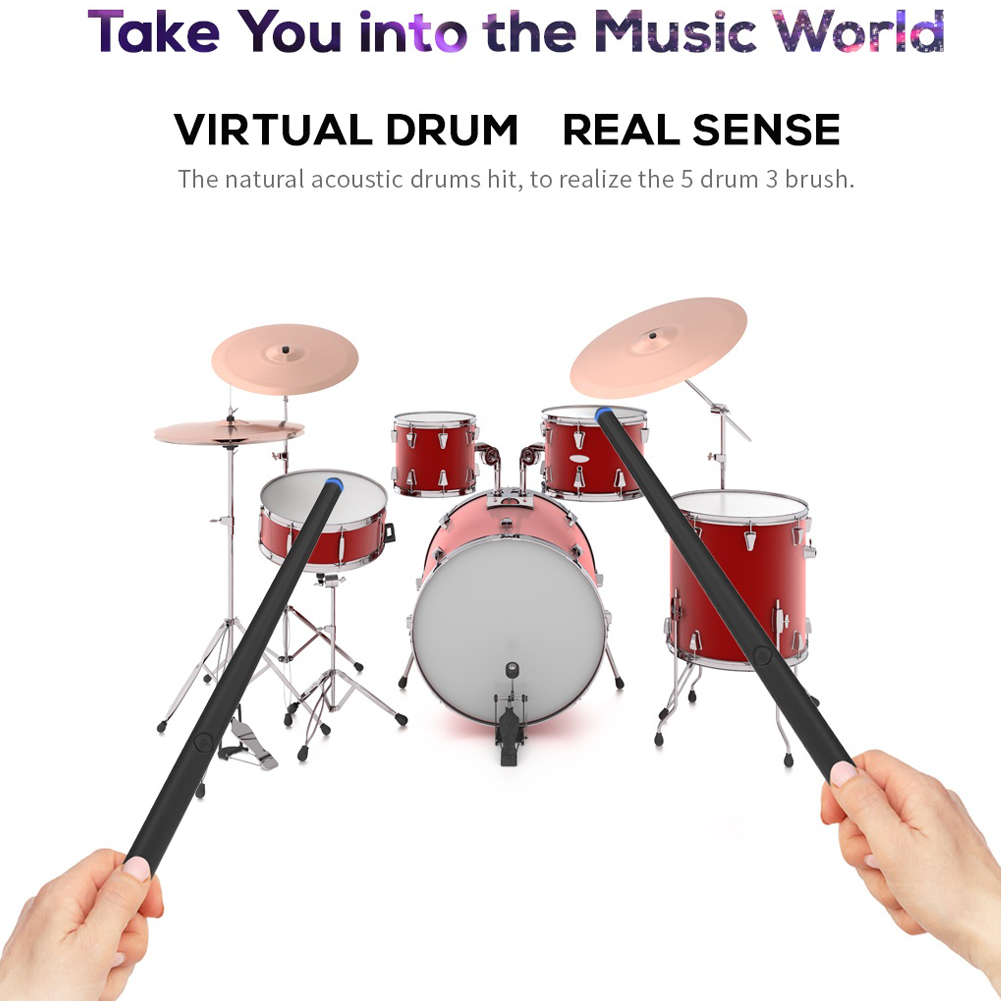 Somatosensory Drum Kit Profess - Musical Instrument Virtual 评论和价格