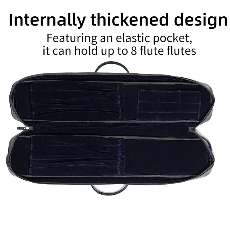 Lacquer Skin Bamboo Flute Bag  - Musical Instrument Bag 评论和价格