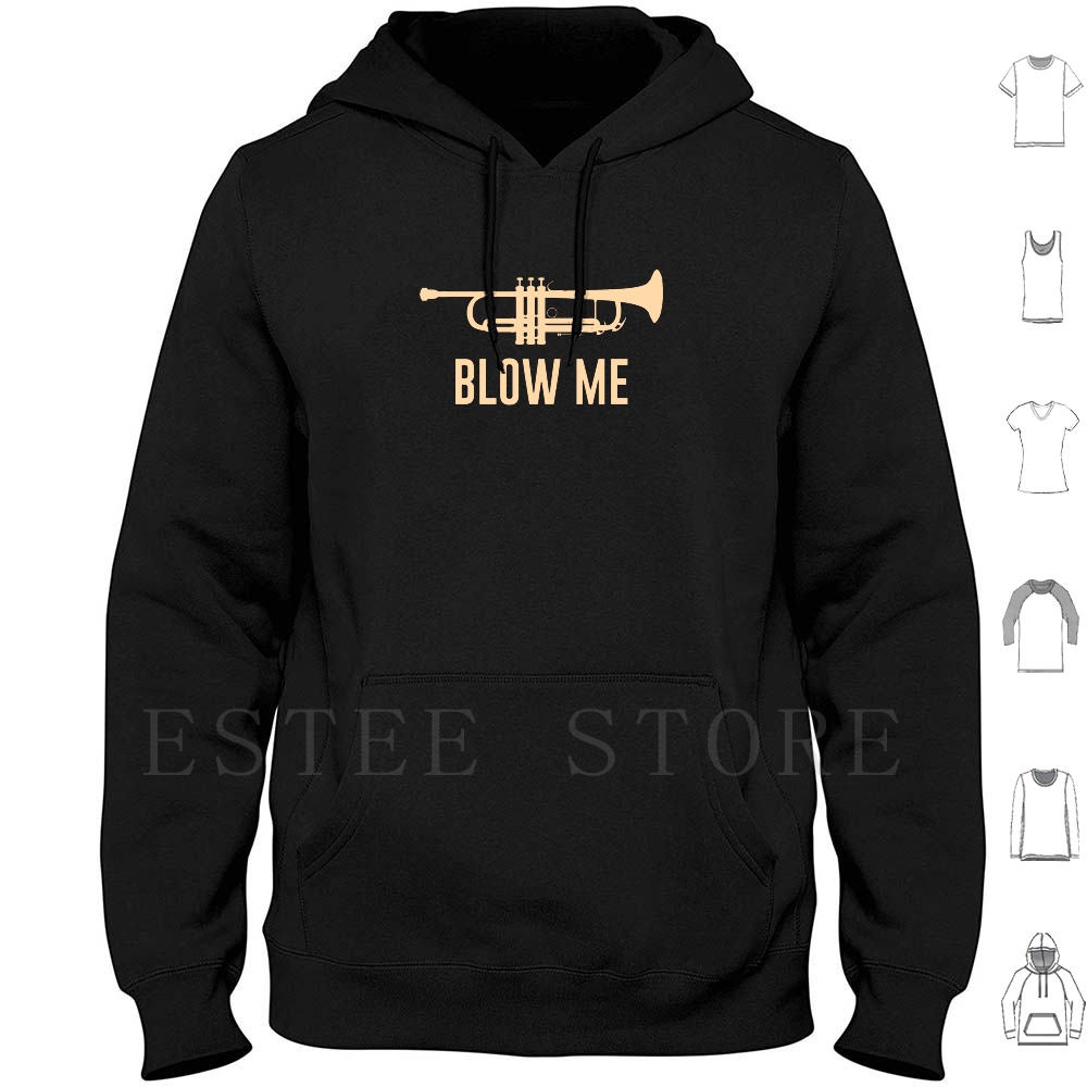Trumpet Hoodies Instrument Ban - Musical Instrument Jokes 评论和价格
