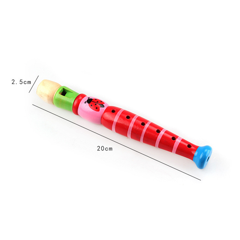 2pcs Wooden Flute 20cm Colorfu - Musical Instrument Fagot 评论和价格