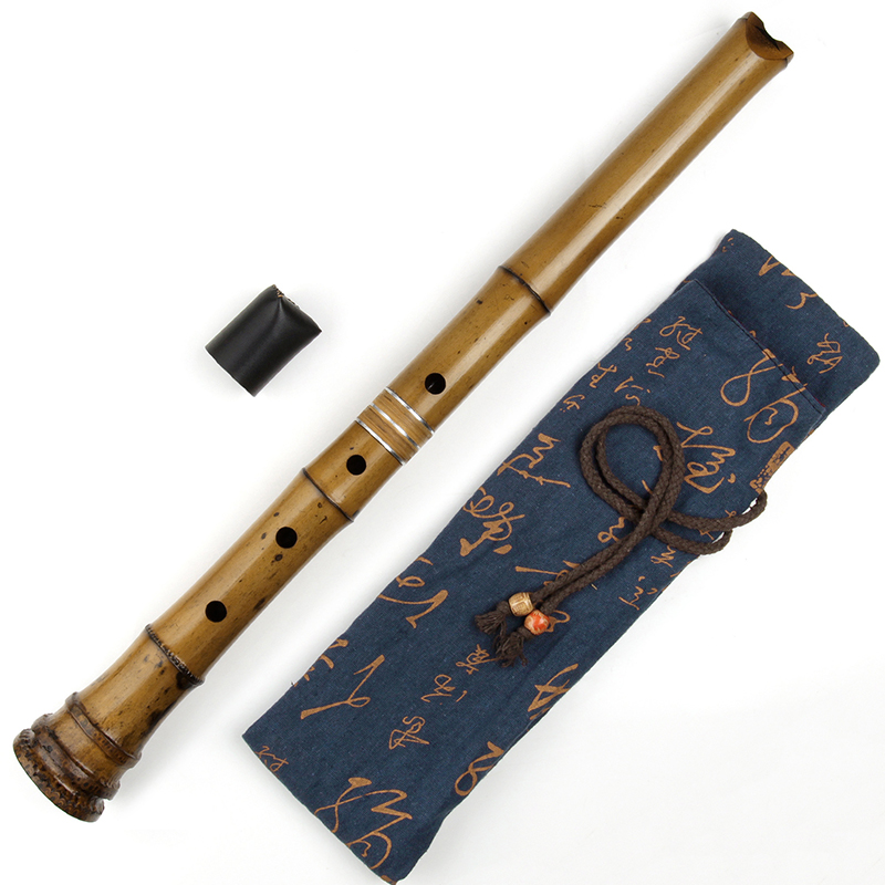 D Key Two-Section Shakuhachi 5 - Shakuhachi Bamboo Flute 评论和价格