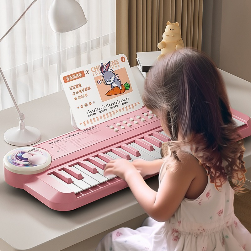 37 Keys Kids Electronic Piano  - Musical Instrument Fagot 评论和价格